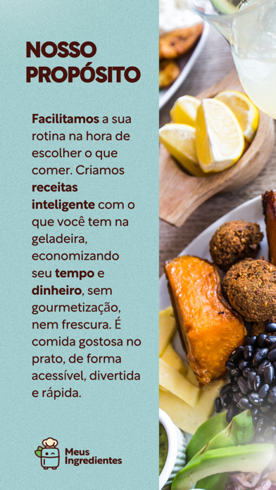 Meus Ingredientes Screenshot