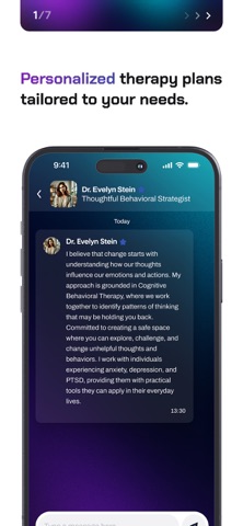 AI Psychotherapy iPhone screenshot