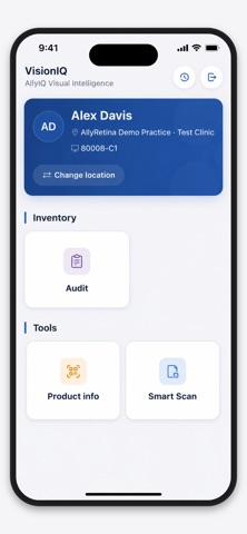 AllyGPO: VisionIQ iPhone screenshot