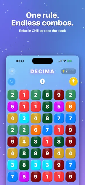 Decima: Make Ten Puzzle screenshot 1
