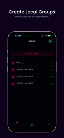 Waves - Dark Mesh Chat Screenshot 4 of 5