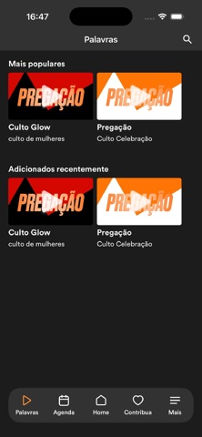Novo Altar iPhone screenshot