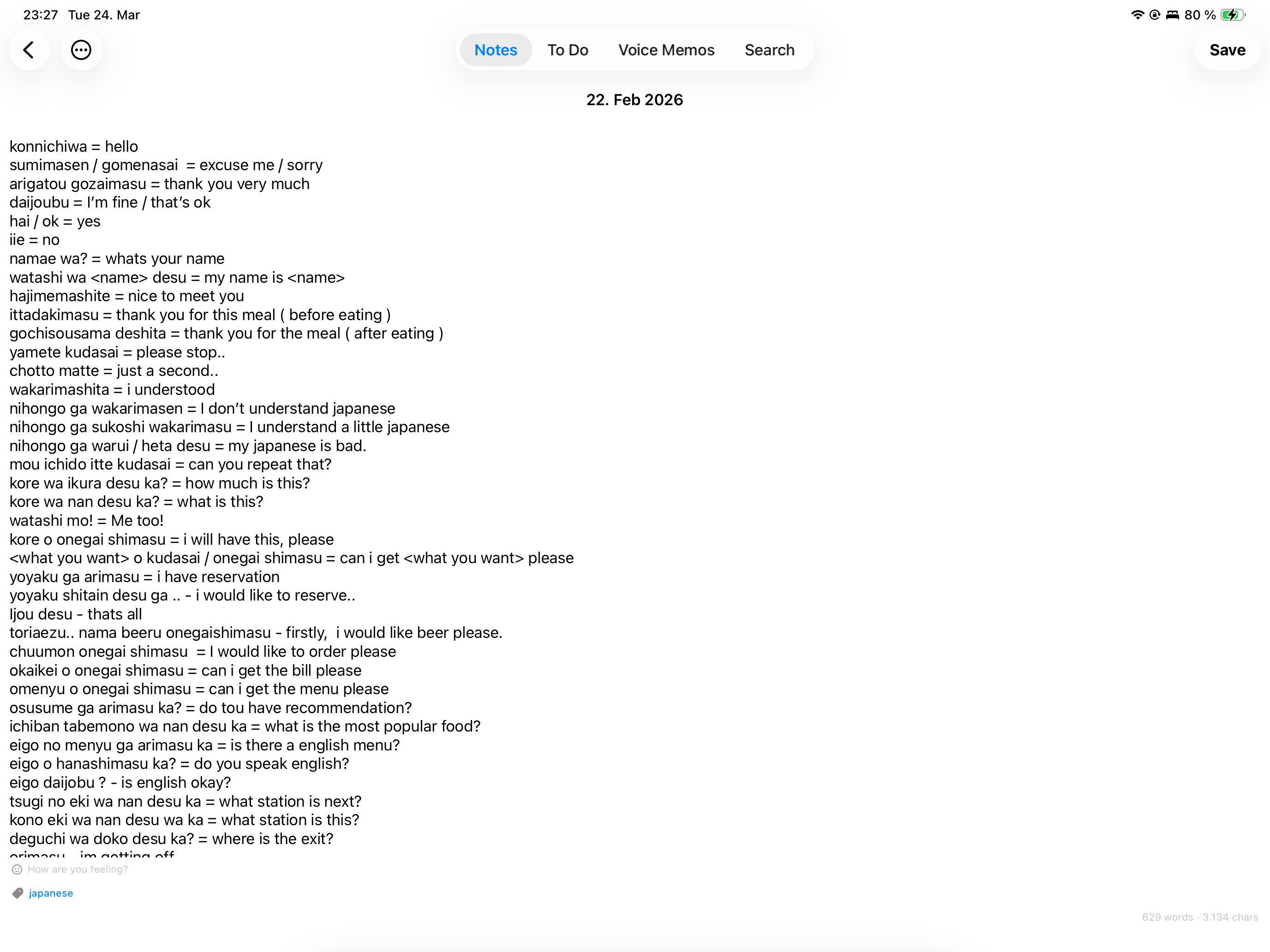 NoteList: Todo and Markdown