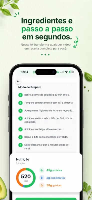 Receitei: Receitas com IA screenshot 3 of 6