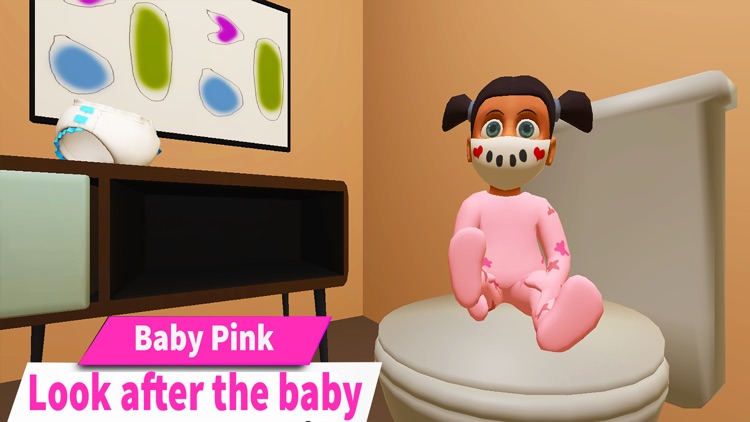 Scary Baby Pink Horror Game