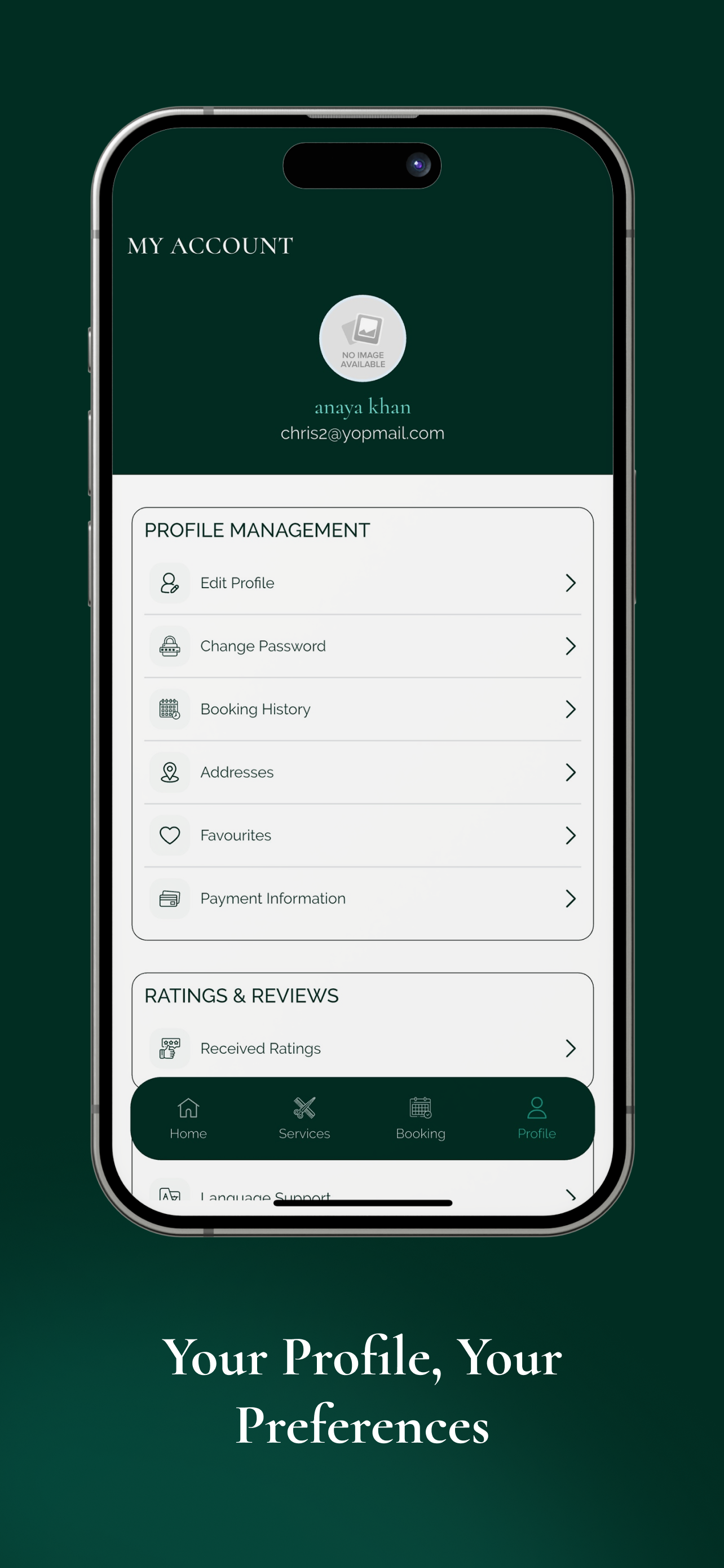 Emerald Beauty User App screenshot 5