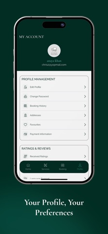 Emerald Beauty User App screenshot