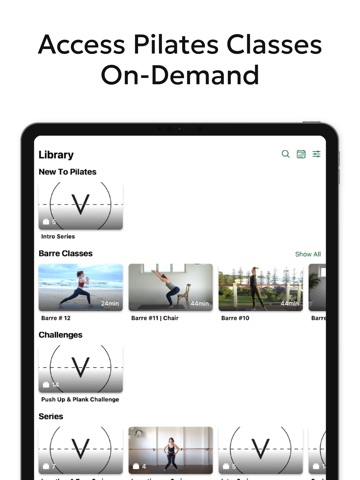 Village Pilates St. Ives iPad screenshot