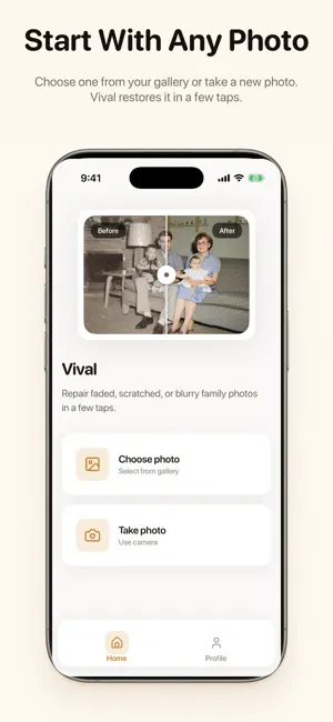Vival: Restore Old Photos screenshot 3