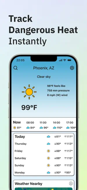 Weather Cards: Rain Forecast screenshot 4
