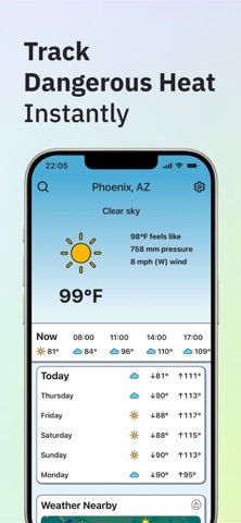 Weather Cards: Rain Forecast Screenshot 4 of 7