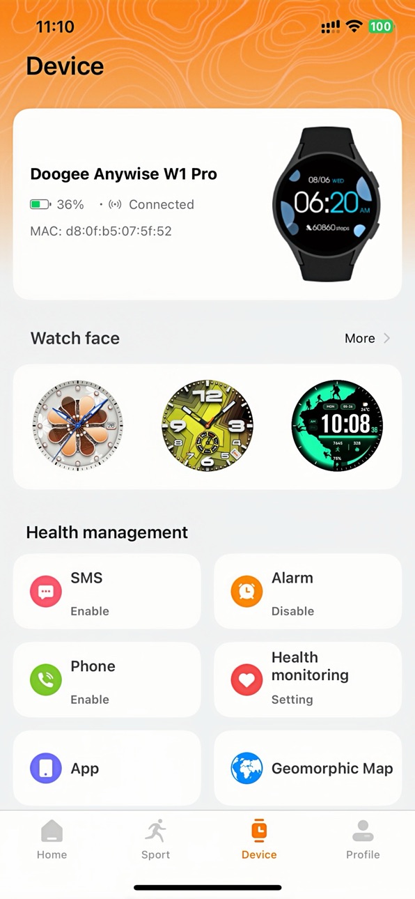 iPhone screenshot