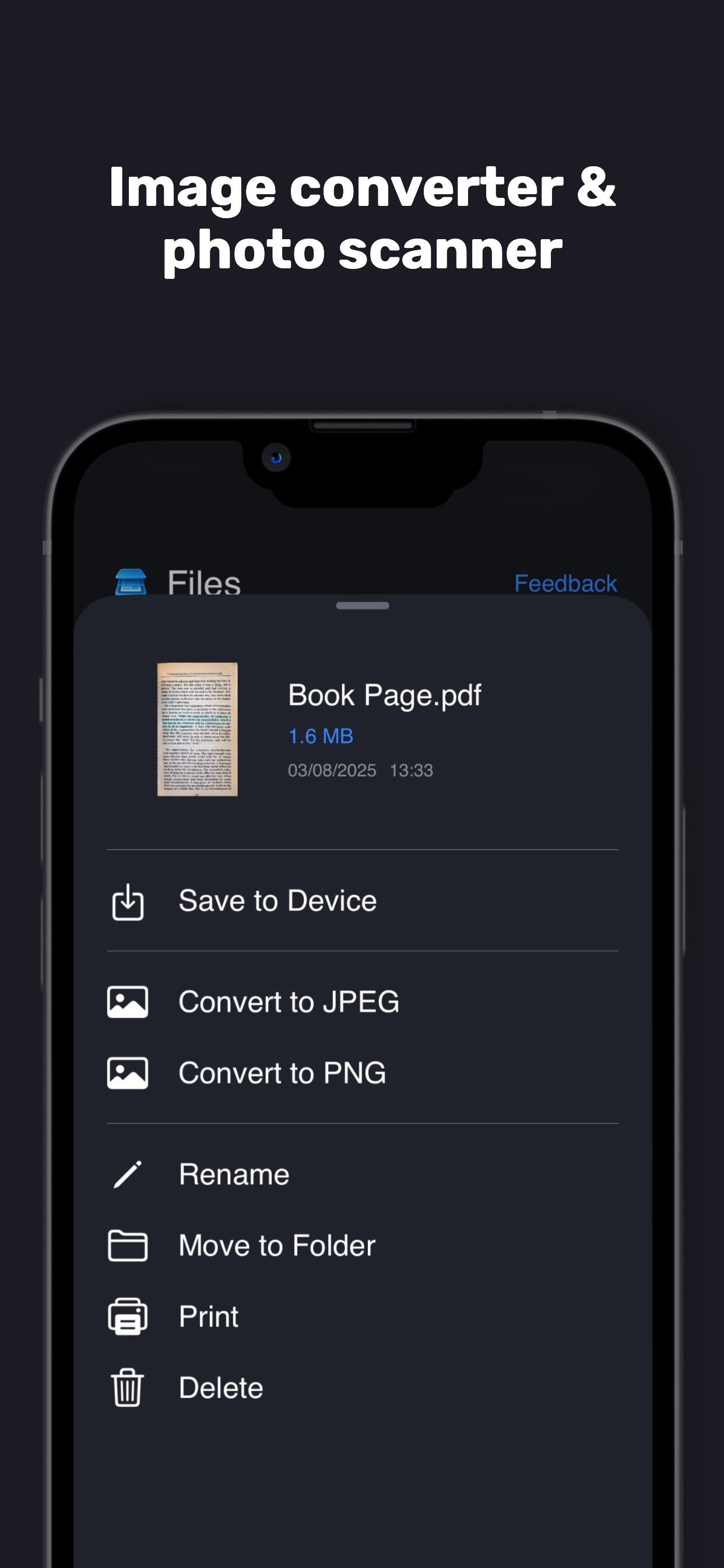 File Converter - SnapScan screenshot 8