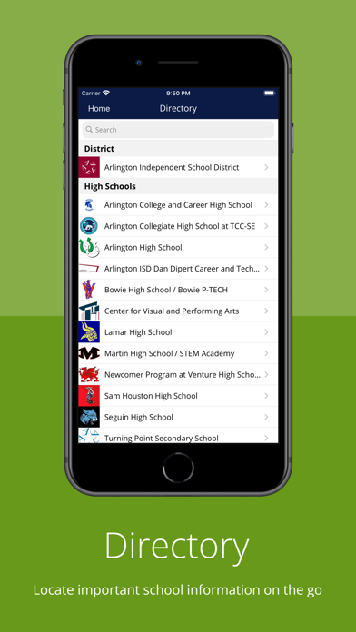 Arlington ISD Screenshot
