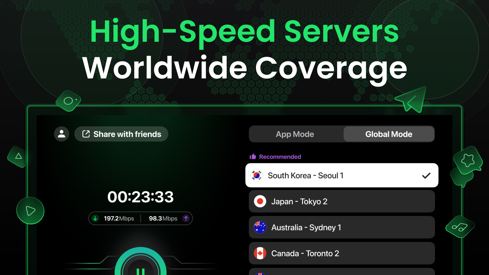 SafeShell VPN: Fast & Secure