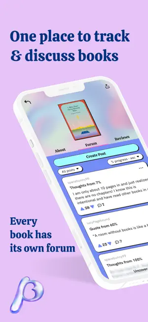 Pagebound: Social Book Tracker screenshot 1
