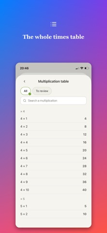 TablesLearn: Times Tables Screenshot 6 of 6