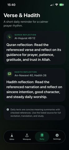 Qibla Compass: QiblaNow Screenshot 3 of 3