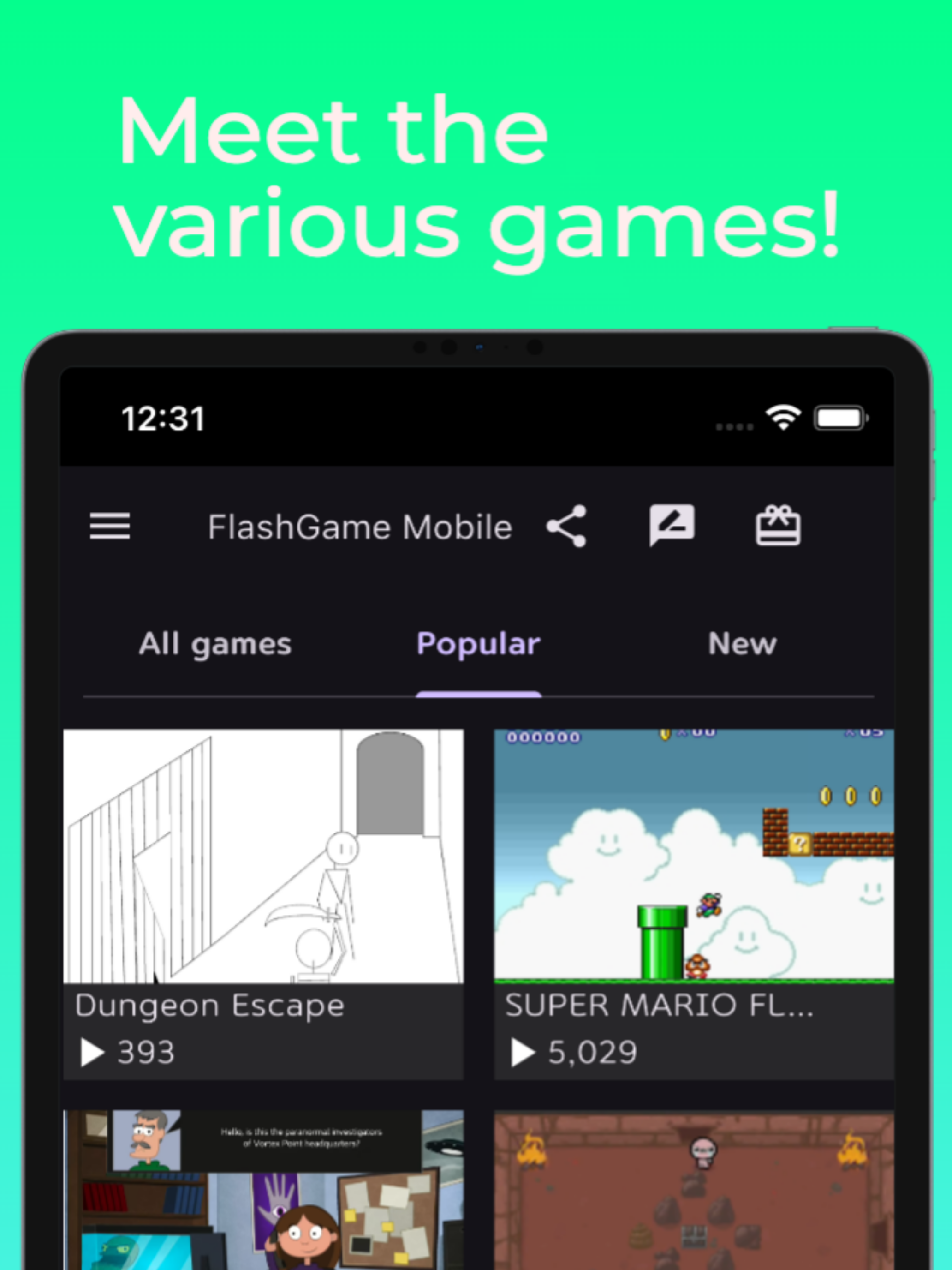 Flash Game Mobile