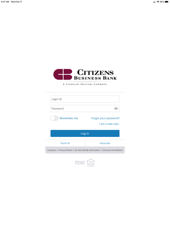 Screenshot #4 pour Citizens Business Bank