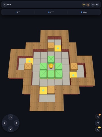 Sokoban 3D - offline puzzle iPad screenshot