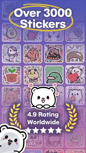 Cute Stickers | Sticker Book screenshot 1