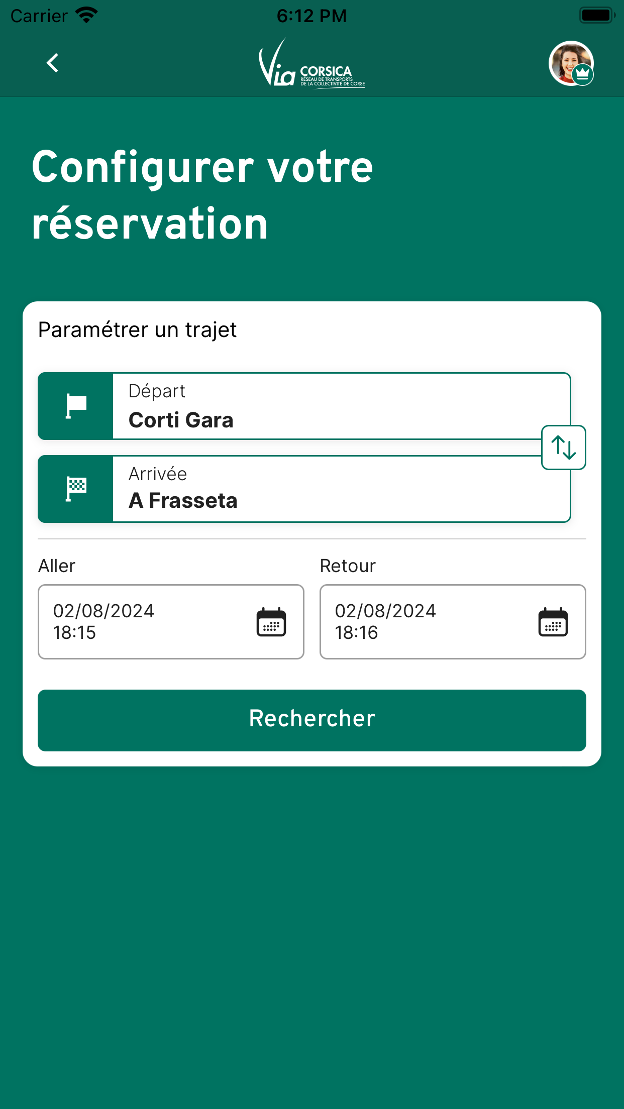 M-Ticket Via Corsica Restonica