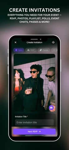 Invits - Invitations & RSVP Screenshot 2 of 8