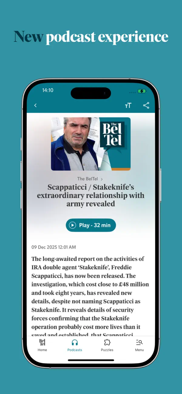 Screenshot #3 pour Belfast Telegraph News