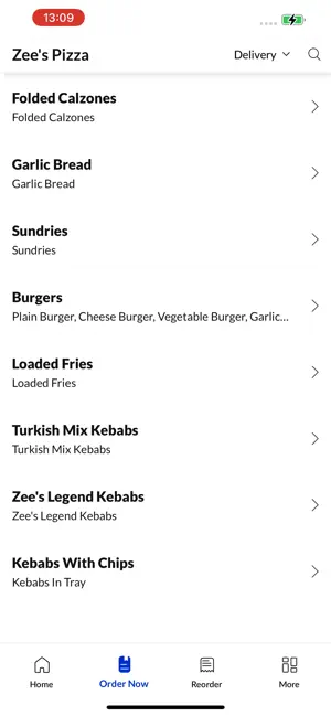 Zee's pizza screenshot 3