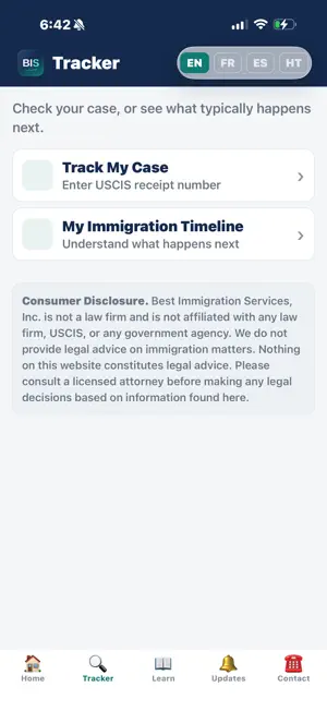 Best Immigration Case Tracker screenshot 3