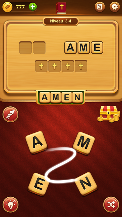 Screenshot #1 pour Bible Word Puzzle - Word Games