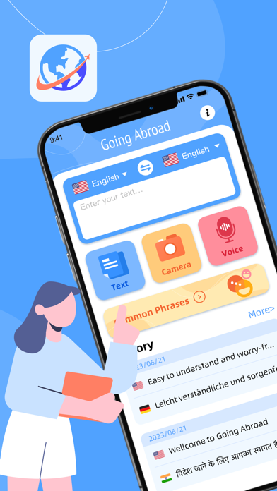 Going Abroad-Language Helper Screenshot