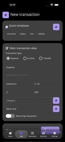 Money Manager Simple Screenshot 2 of 5