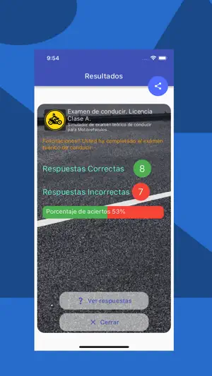 Examen de conducir Motos screenshot 4