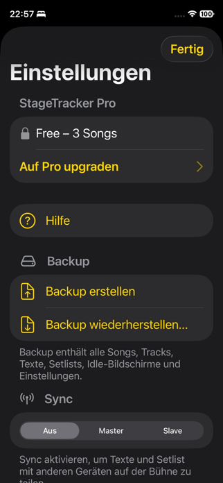StageTracker Mobile Screenshot 8 of 9