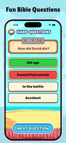Bible Quiz & Answers iPhone screenshot