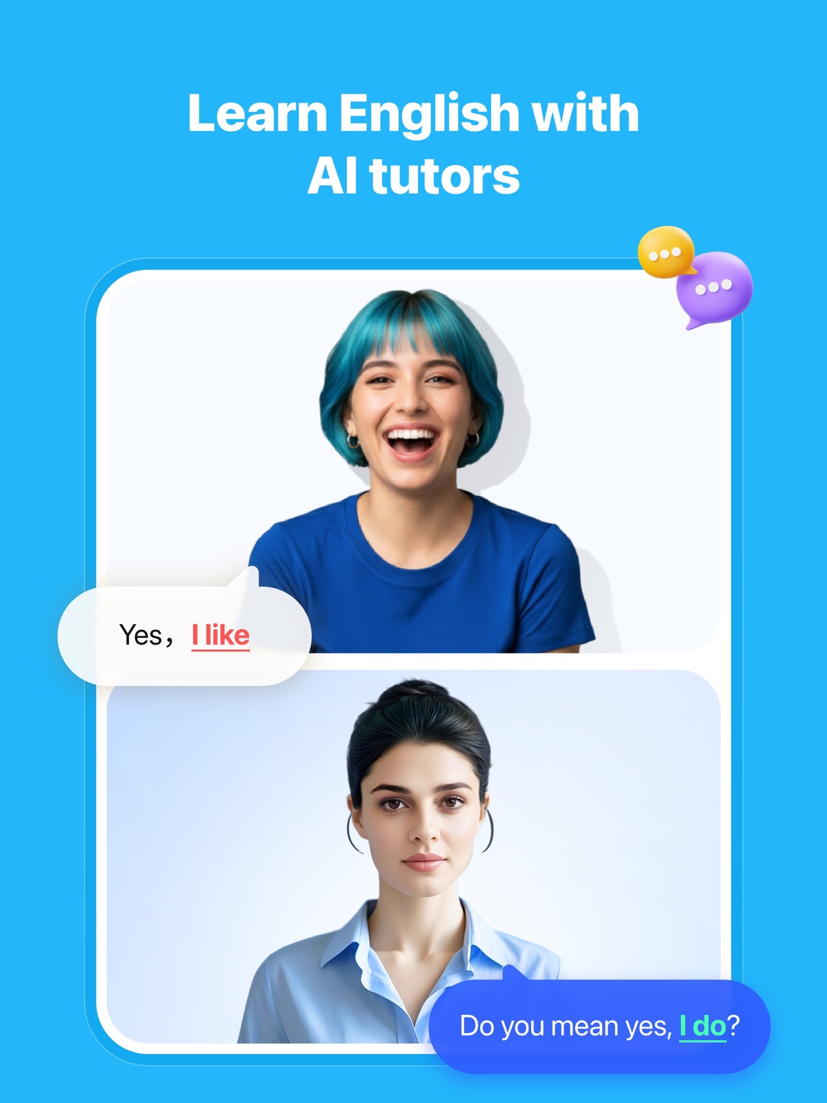 LangLearn: AI English Tutor ipad screenshot 3