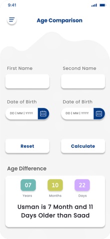 Age Calculator & Birthday Tool screenshot
