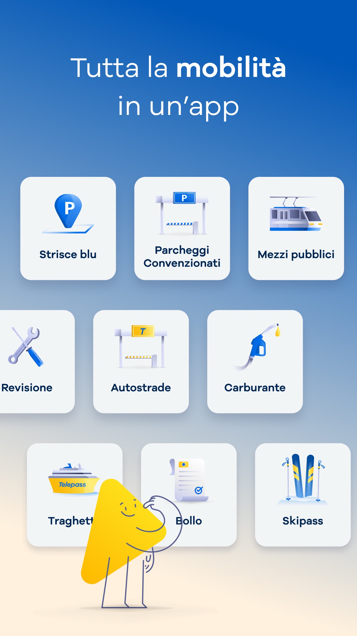 Screenshot 1 of Telepass: pedaggi e parcheggi