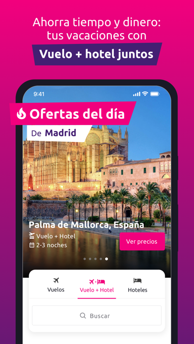 Screenshot #1 pour Rumbo.es - vuelos baratos
