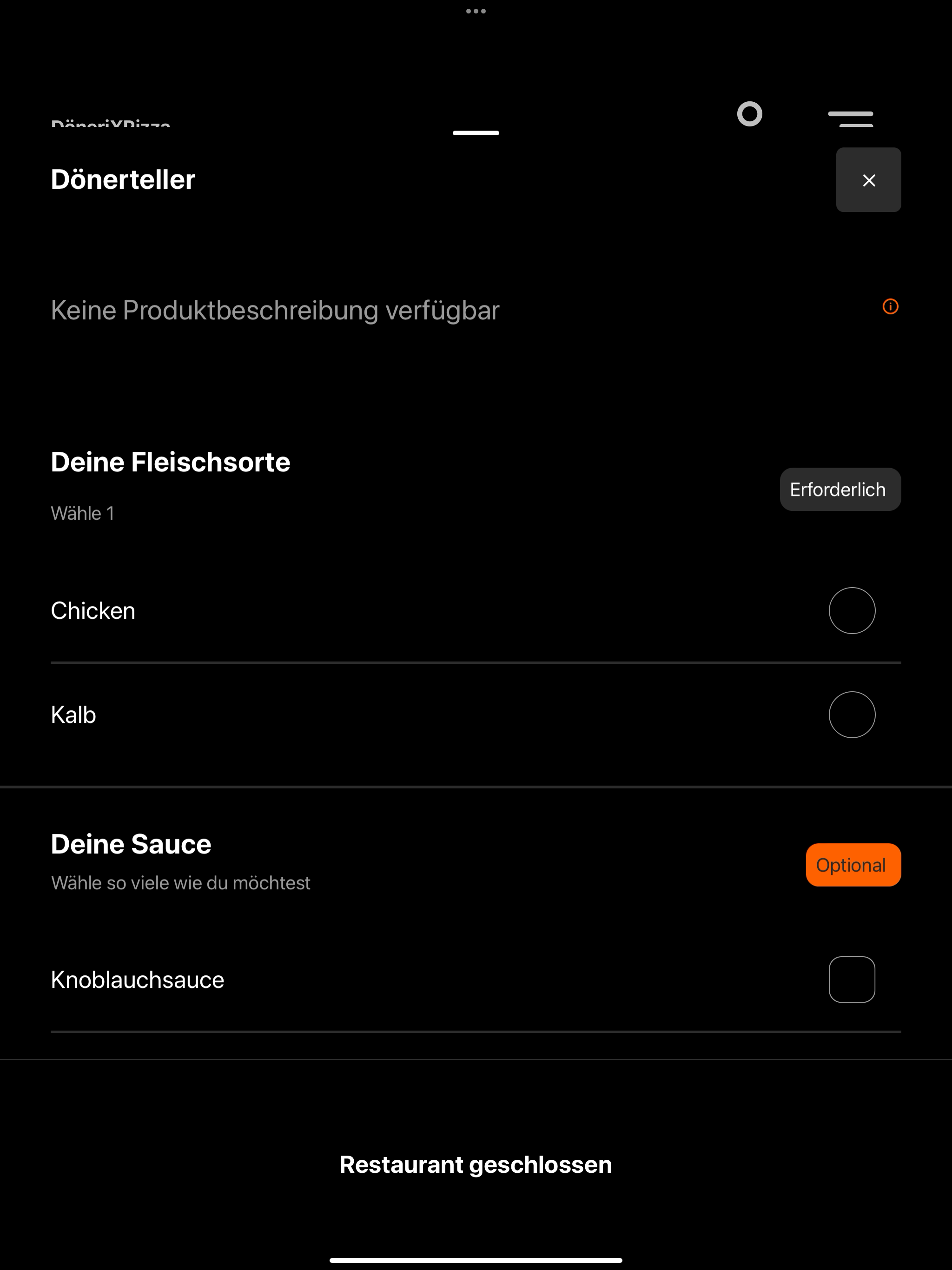 DöneriXPizza