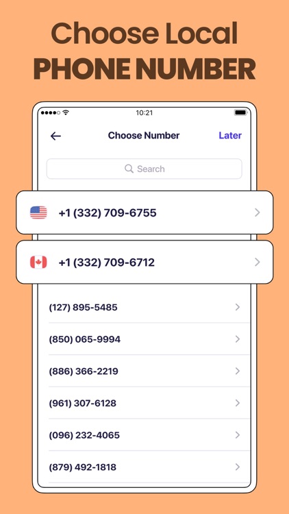 Talk Num: 2nd Text Number App screenshot-4