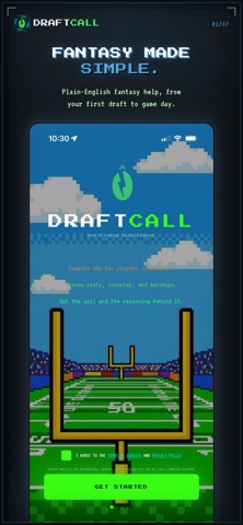 DraftCall: Fantasy Advisor Screenshot 1 of 7