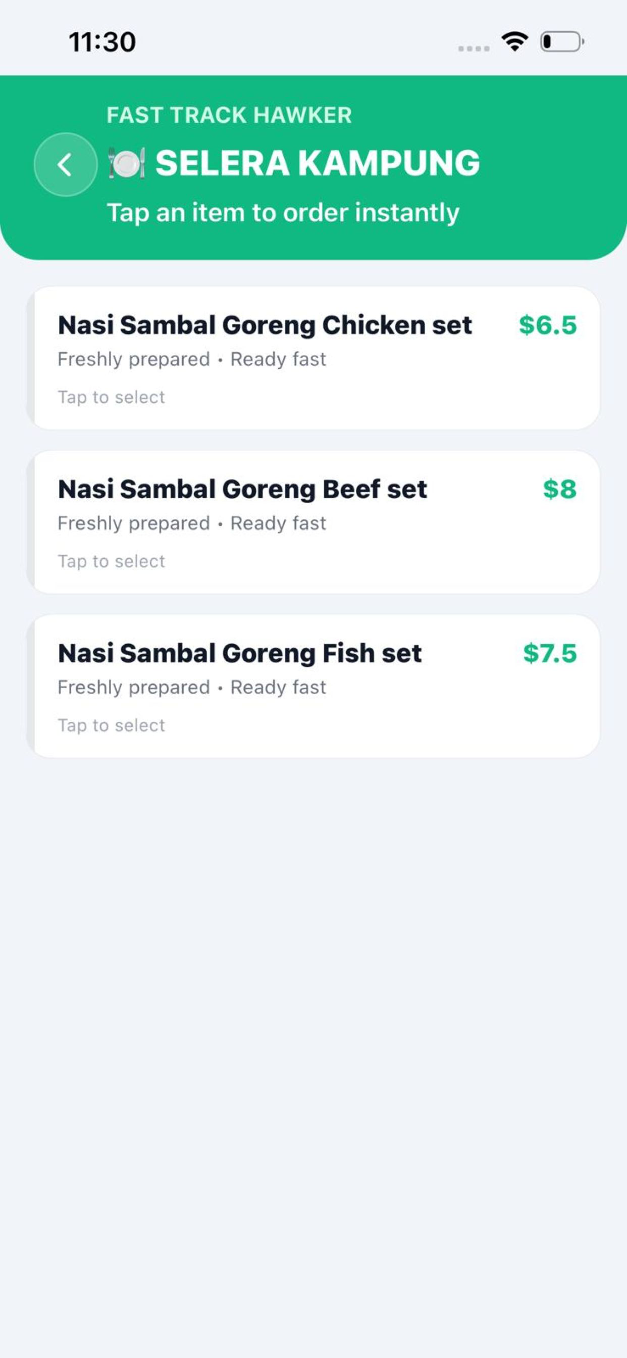 Fast Track Hawker