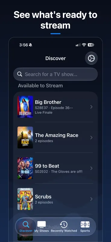 Bingester: TV Show Tracker screenshot 3 of 6