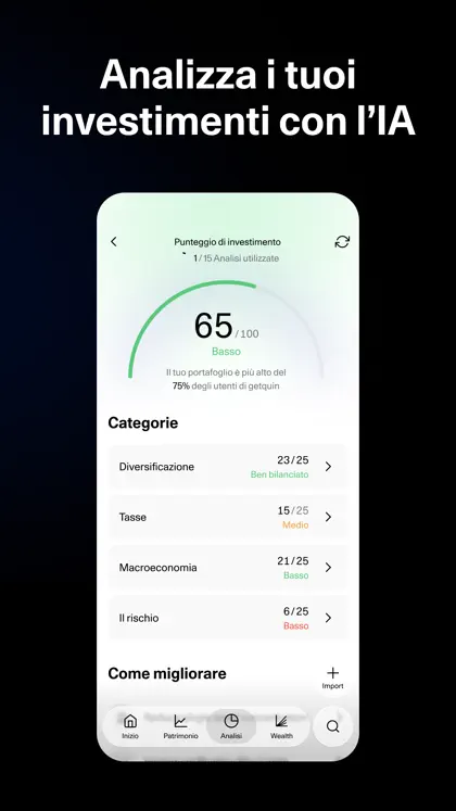 Screenshot 6 di 6 di getquin - Portfolio Tracker