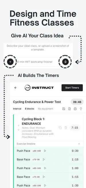 Instruct – AI Interval Timer screenshot 2
