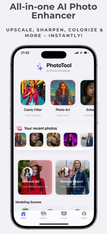 PhotoTool - AI Photo Enhancer screenshot