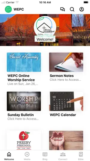 Warsaw Presby Church screenshot 1